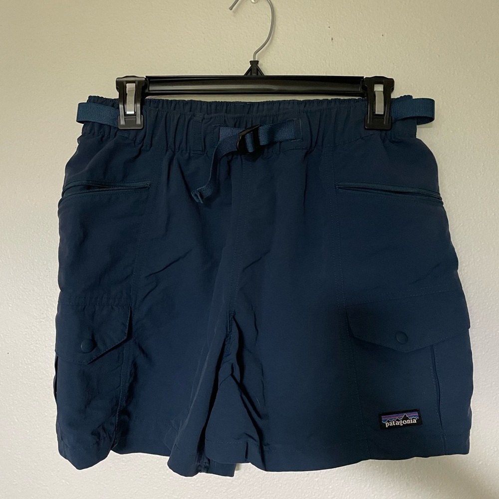 navy patagonia shorts size S